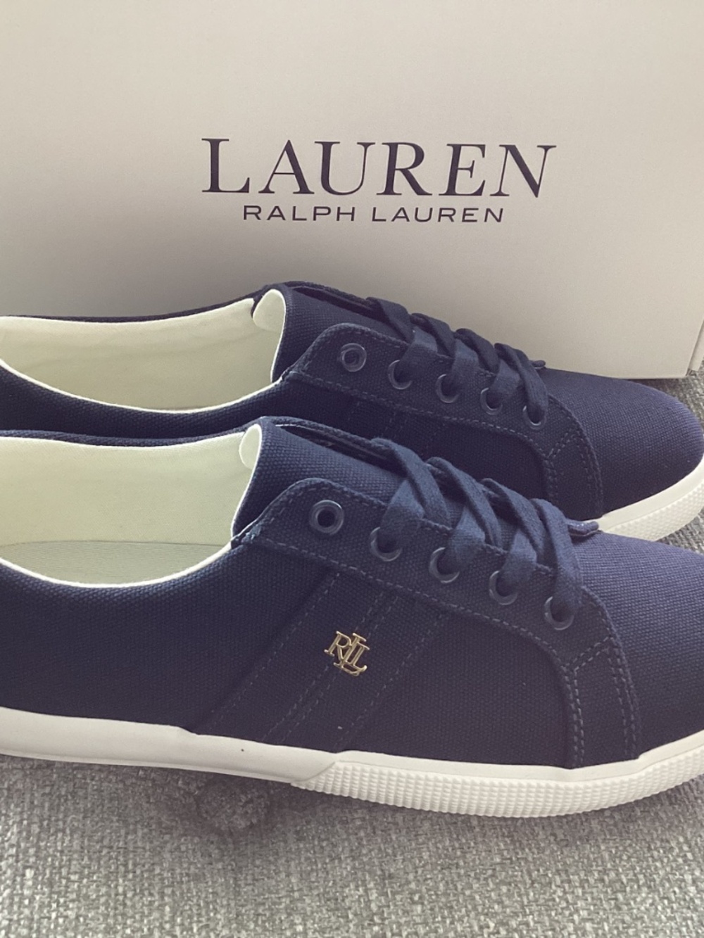Lauren Ralph Lauren Women's Janson II Lace-Up Sneakers - Picture 11 of 16